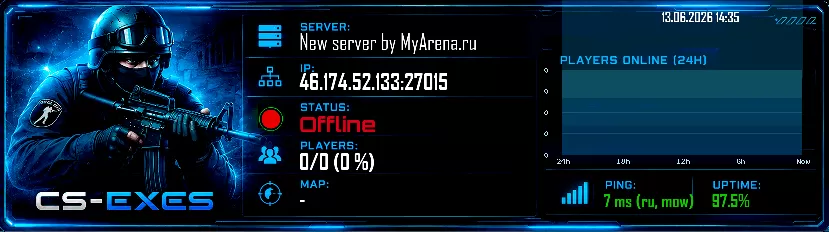 New server by MyArena.ru