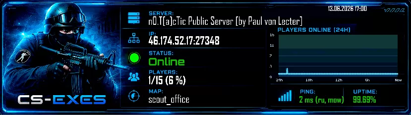n0.T[a]cTic Public Server [by Paul von Lecter]