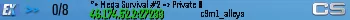 °• Mega Survival #2 => Private ♫