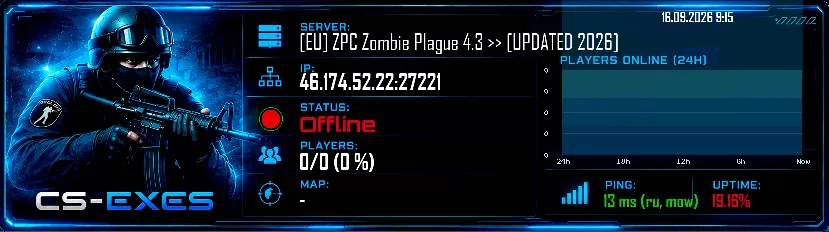 [EU] ZPC Zombie Plague 4.3 >> [UPDATED 2026]
