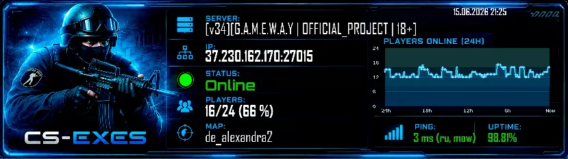 [v34][G.A.M.E.W.A.Y | OFFICIAL_PROJECT | 18+]