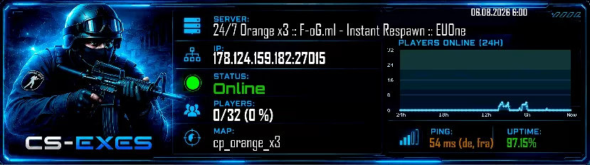 24/7 Orange x3 :: F-oG.ml - Instant Respawn :: EUOne 24/7 Orange x3 :: F-oG.ml - Instant Respawn :: EUOne
