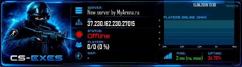 New server by MyArena.ru