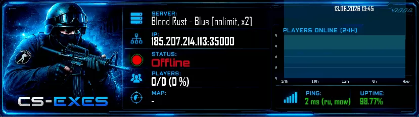 Blood Rust - Blue [nolimit, x2]