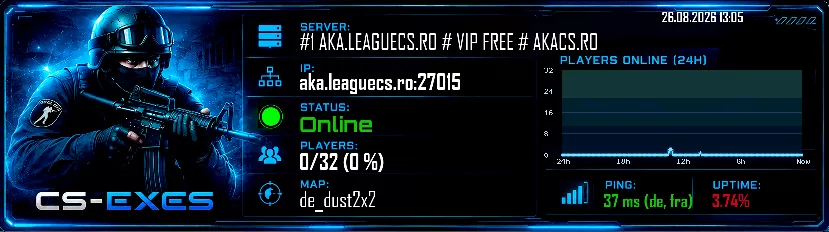 #1 AKA.LEAGUECS.RO # VIP FREE # AKACS.RO