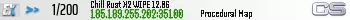 Chill Rust X2 WIPE 22.05