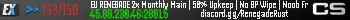 EU RENEGADE 2x Monthly Main | 50% Upkeep | No BP Wipe | Noob Fr