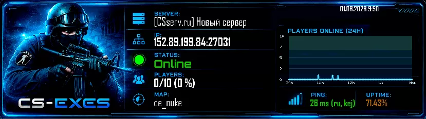 [CSserv.ru] Новый сервер