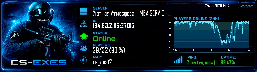 Уютная Атмосфера | IMBA SERV ★ 