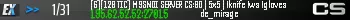 [6][128 TIC] M9SNOI SERVER CS:GO | 5x5 | !knife !ws !gloves