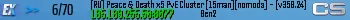 [RU] Peace & Death x5 PvE Cluster [15man][nomods] - (v358.24)