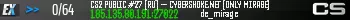 CS2 PUBLIC #27 [RU] — CYBERSHOKE.NET (ONLY MIRAGE)