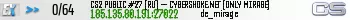 CS2 PUBLIC #27 [RU] — CYBERSHOKE.NET (ONLY MIRAGE)