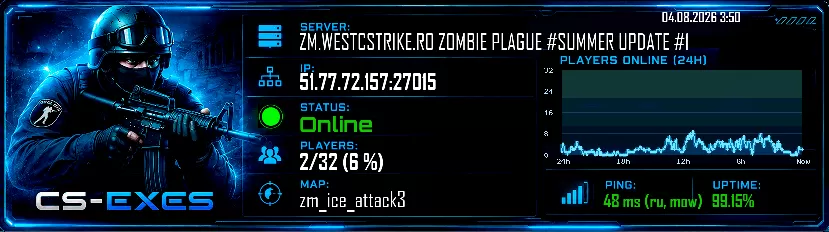 ZM.WESTCSTRIKE.RO ZOMBIE PLAGUE #SUMMER UPDATE #1 ZM.WESTCSTRIKE.RO ZOMBIE PLAGUE #SUMMER UPDATE #1