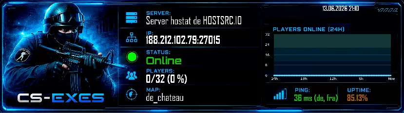 Server hostat de HOSTSRC.IO Server hostat de HOSTSRC.IO