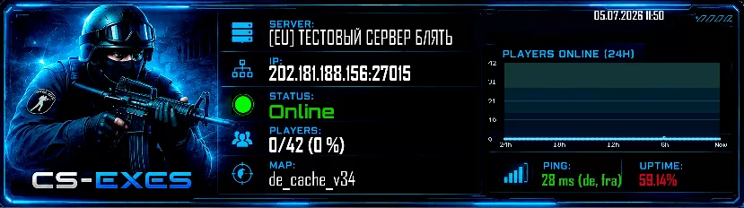 [EU] ТЕСТОВЫЙ СЕРВЕР БЛЯТЬ