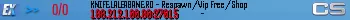 KNIFE.LALEAGANE.RO - Respawn / Vip Free / Shop KNIFE.LALEAGANE.RO - Respawn / Vip Free / Shop
