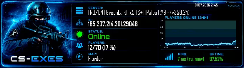 [RU/EN] GreenEarth x5 [S+][Paleo] #9 - (v358.24)