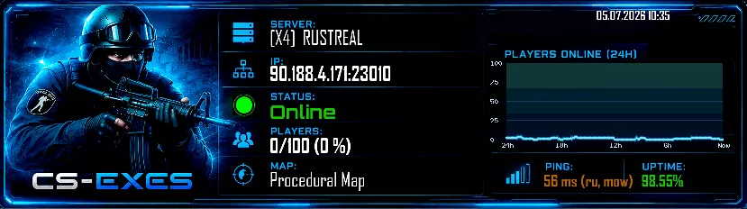[X4]  RUSTREAL