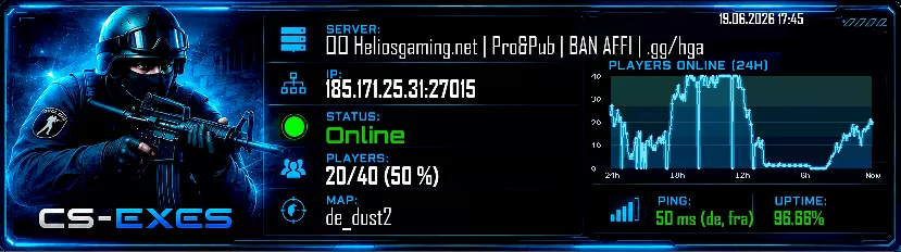 ☪︎ Heliosgaming.net | Pro&Pub | BAN AFFI | .gg/hga