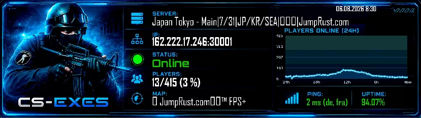 Japan Tokyo - Main|7/31|JP/KR/SEA|金曜日|JumpRust.com Japan Tokyo - Main|7/31|JP/KR/SEA|金曜日|JumpRust.com