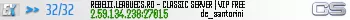 REBELII.LEAGUECS.RO - CLASSIC SERVER | VIP FREE