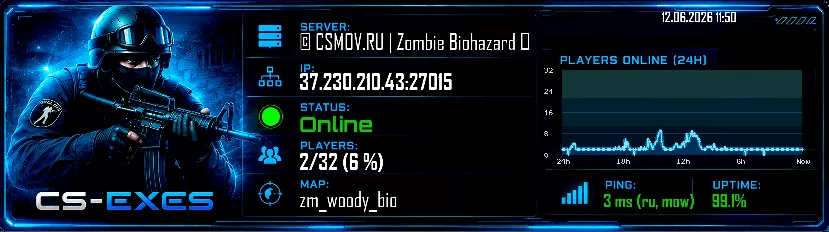 © CSMOV.RU | Zombie Biohazard ★