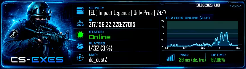 [EU] Impact Legends | Only Pros | 24/7