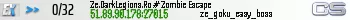 Ze.DarkLegions.Ro # Zombie Escape