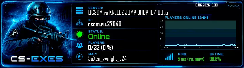 CSDM.ru KREEDZ JUMP BHOP 10/100aa CSDM.ru KREEDZ JUMP BHOP 10/100aa