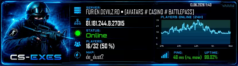FURIEN.DEVILZ.RO • [AVATARS # CASINO # BATTLEPASS]