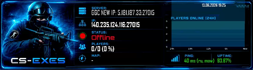 GGC NEW IP: 5.181.187.33:27015 GGC NEW IP: 5.181.187.33:27015