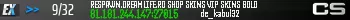 RESPAWN.DREAMLIFE.RO SHOP SKINS VIP SKINS GOLD RESPAWN.DREAMLIFE.RO SHOP SKINS VIP SKINS GOLD