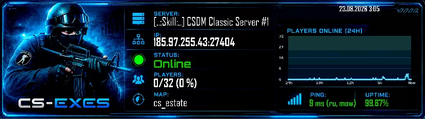 [..:Skill:..] CSDM Classic Server #1