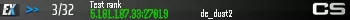 Test rank