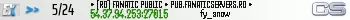 • [RO] FANATIC PUBLIC • PUB.FANATICSERVERS.RO •