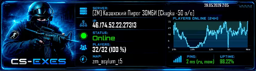 [ZM] Казахский Пирог ЗОМБИ [Ckugku -50 o/o]